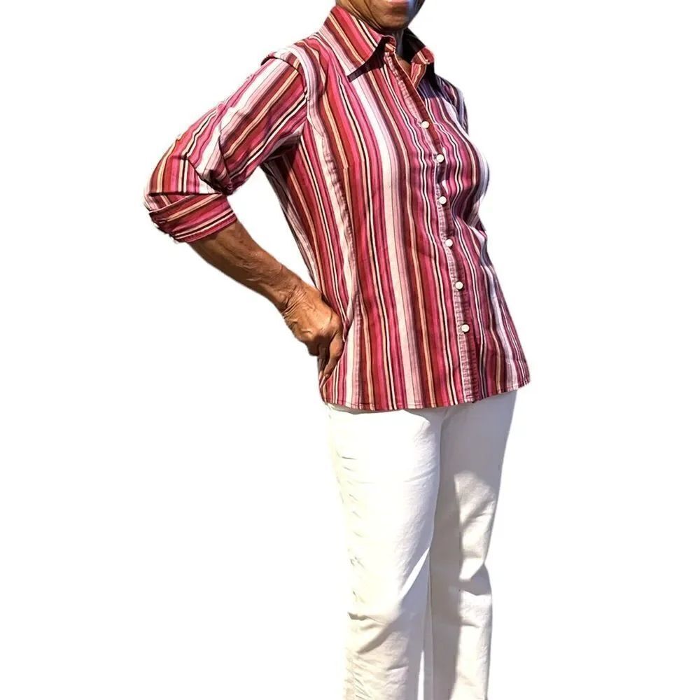 Striped Button Down